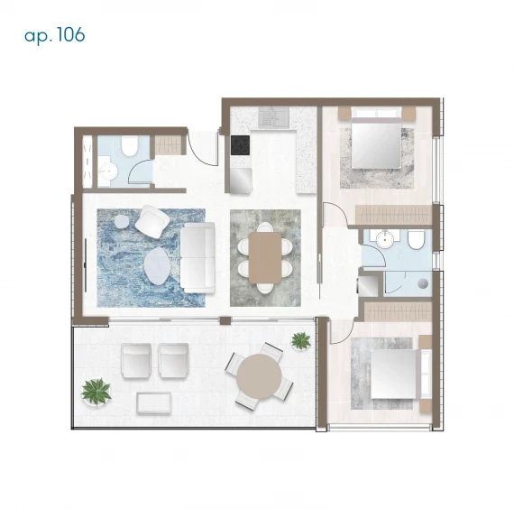 Seven apartment 106